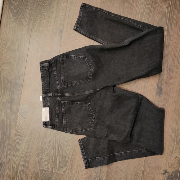 NWT Top Shop Moto Mom Jeans in washed black W26L32 - Picture 9 of 13